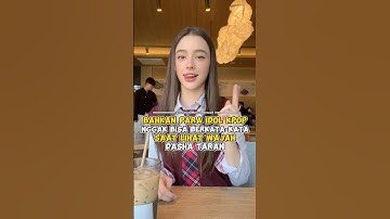Bahkan para idol kpop nggak bisa berkata-kata saat lihat wajah Dasha Taran #kpop #shorts