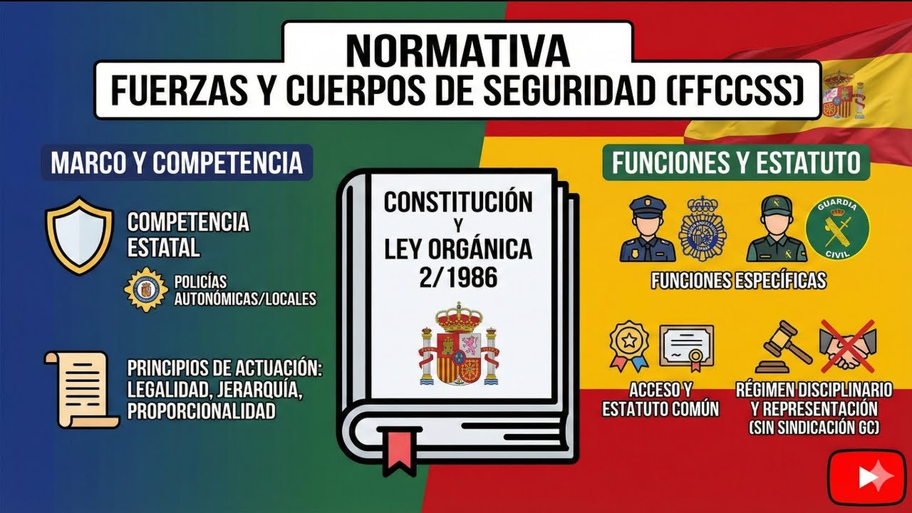 1 FUERZAS Y CUERPOS DE SEGURIDAD - YouTube