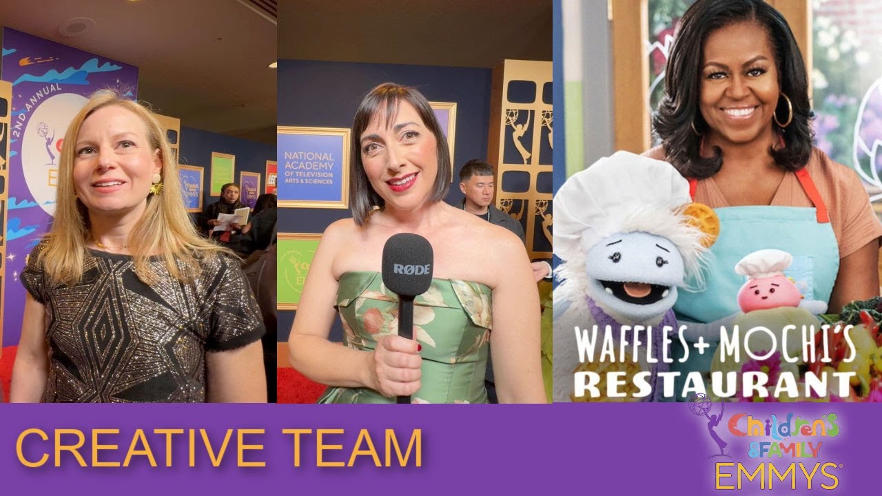 "Waffles + Mochi's Restaurant" Creative Team at the 2023 Children's