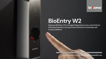 Suprema - BioEntry W2