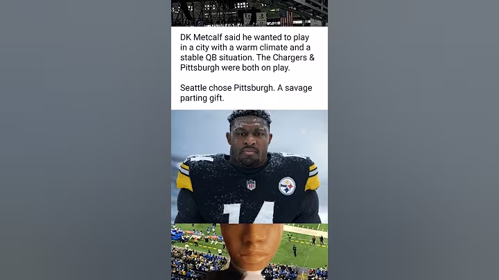 DK Metcalf said he wanted to play in a city with a warm climate