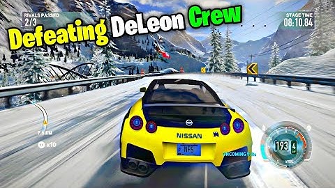 Defeating The DeLeon Crew In Need For Speed The Run, Walkthrough Part 10