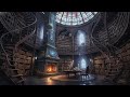 Ancient Library Ambience | Relaxing Piano &amp; Strings for Deep Work