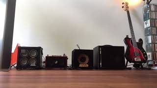 Roland Micro Cube Bass Rx Vs Phil Jones Double Four Bg-75 Vs Markbass Minimark 801 Vs Aer Amp One