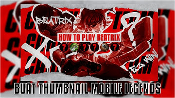 Free PSD | Tutorial Membuat Thumbnail Youtube Mobile Legends Di Photoshop