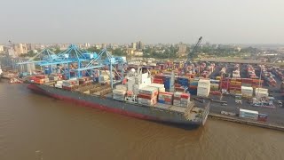 Who controls Cameroon's ports
