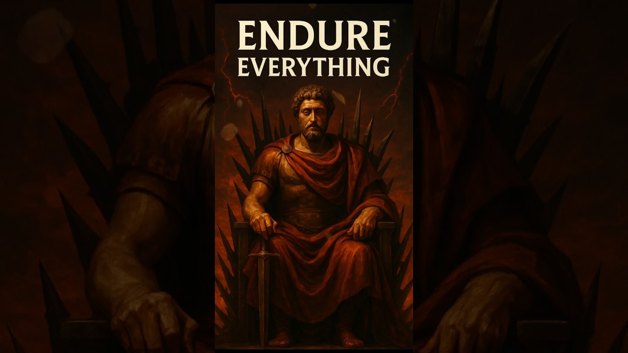 Face Pain Like a Warrior | Stoic Wisdom in 15 Seconds