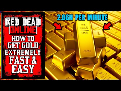 How to Get GOLD FAST in Red Dead Online! The BEST and Only Ways To Earn Gold Fast & Easy (RDR2)