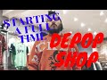 HOW TO START A DEPOP SHOP SELLING VINTAGE CLOTHING - FROM A FULL TIME RESELLER