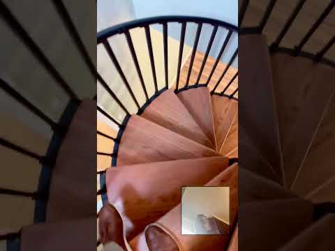 Video: O scară în spirală este un element interior demn