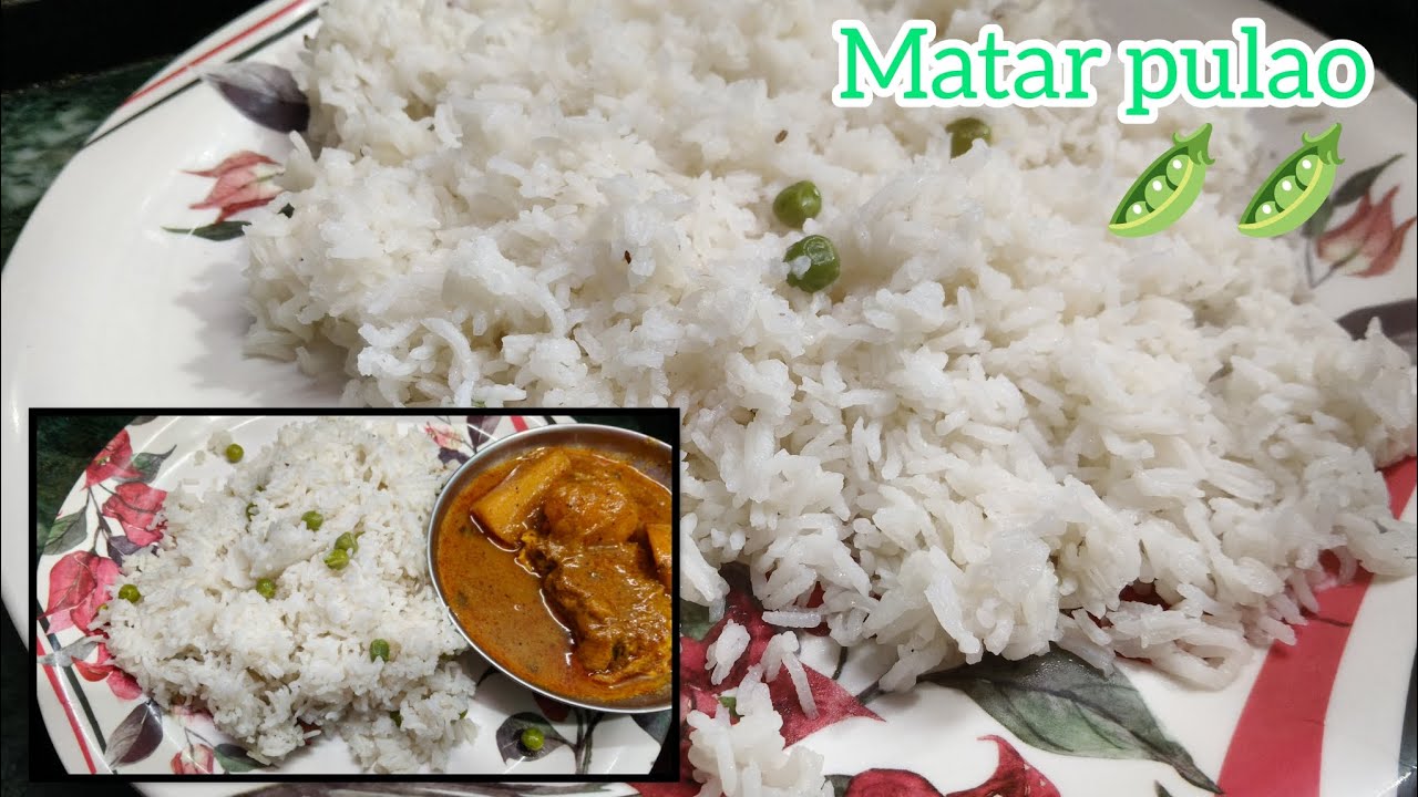 Matar pulao Recipe 🫛😋||dinner me bnaye matar pulao 😊😋||हरे मटर की पुलाव रेसिपी 