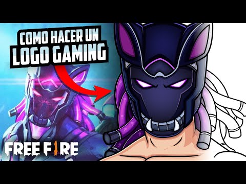 COMO HACER UN LOGO CARTOON DE FREE FIRE - By ANGELDRAWIN ft KING PANTERA
