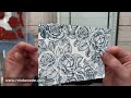 Stippled rose online card class6 beautiful cards with ronda wade