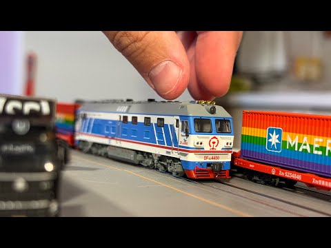 测评长鸣DF4D金温铁路火车模型Review of Changming DF4D Jingha