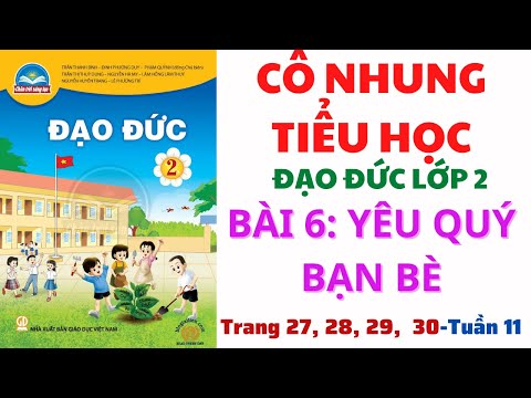 Đạo đức lớp 2 - Tuần 11
