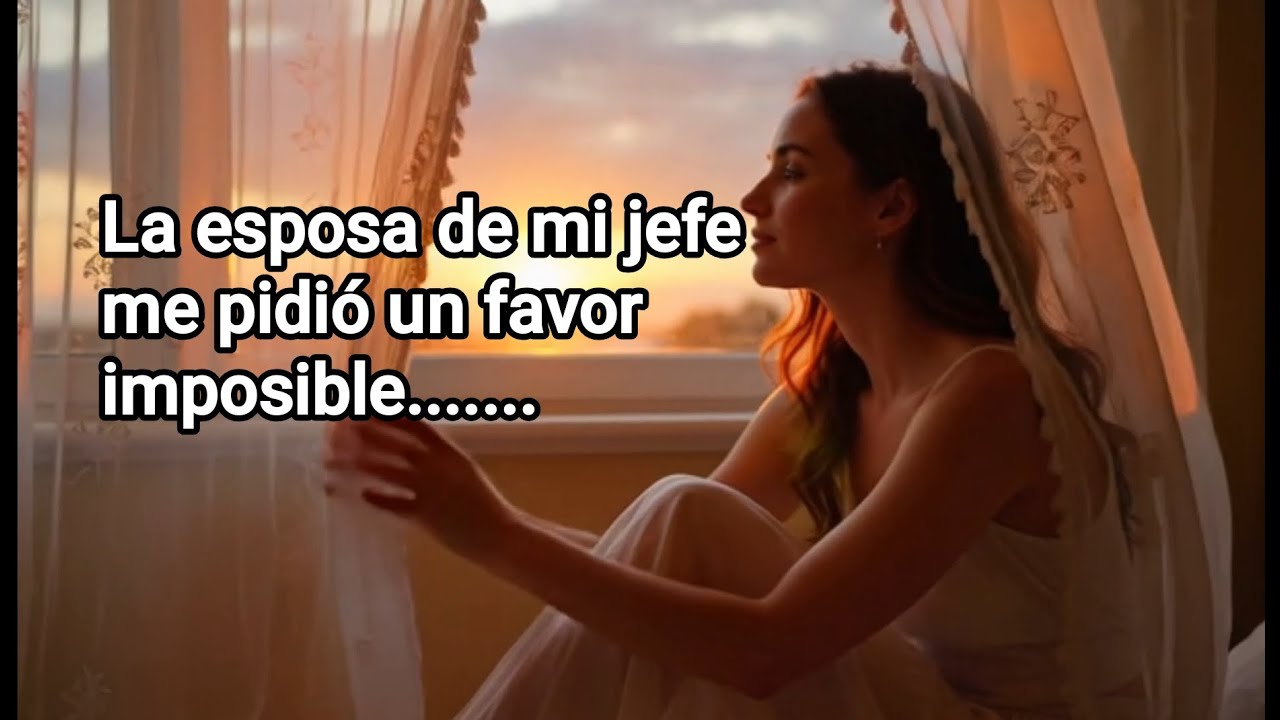 La esposa de mi jefe me pidió un favor imposible...
