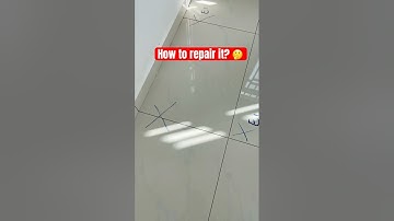 Check the hollow sound of floor tile, no need the tool 🤔#floortiles #tiles #finishing #decoration