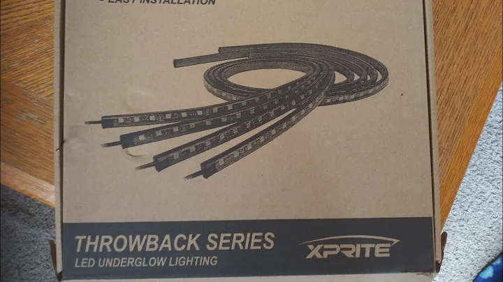 Xprite underglow review part 1. The install.