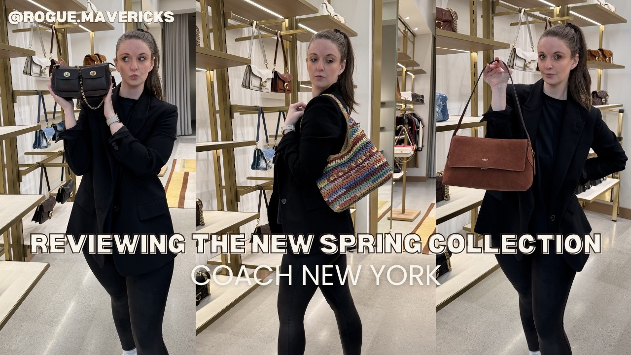 The New Spring Collection at Coach is SO GOOD!
