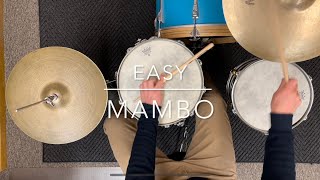 How to Play a Mambo on Drum Set: Easy Version