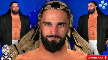 WWE 2K22 PSP: Android/PPSSPP- SETH ROLLINS ELIMINATION CHAMBER 2023 texture for DON21 (DOWNLOAD NOW)