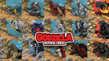 ALL KAIJU and Godzilla intro ARIZONA 哥斯拉 ゴジラ【 ゴジラディフェンスフォース GODZILLA DEFENSE FORCE 】 所有哥斯拉怪兽 #SHORTS