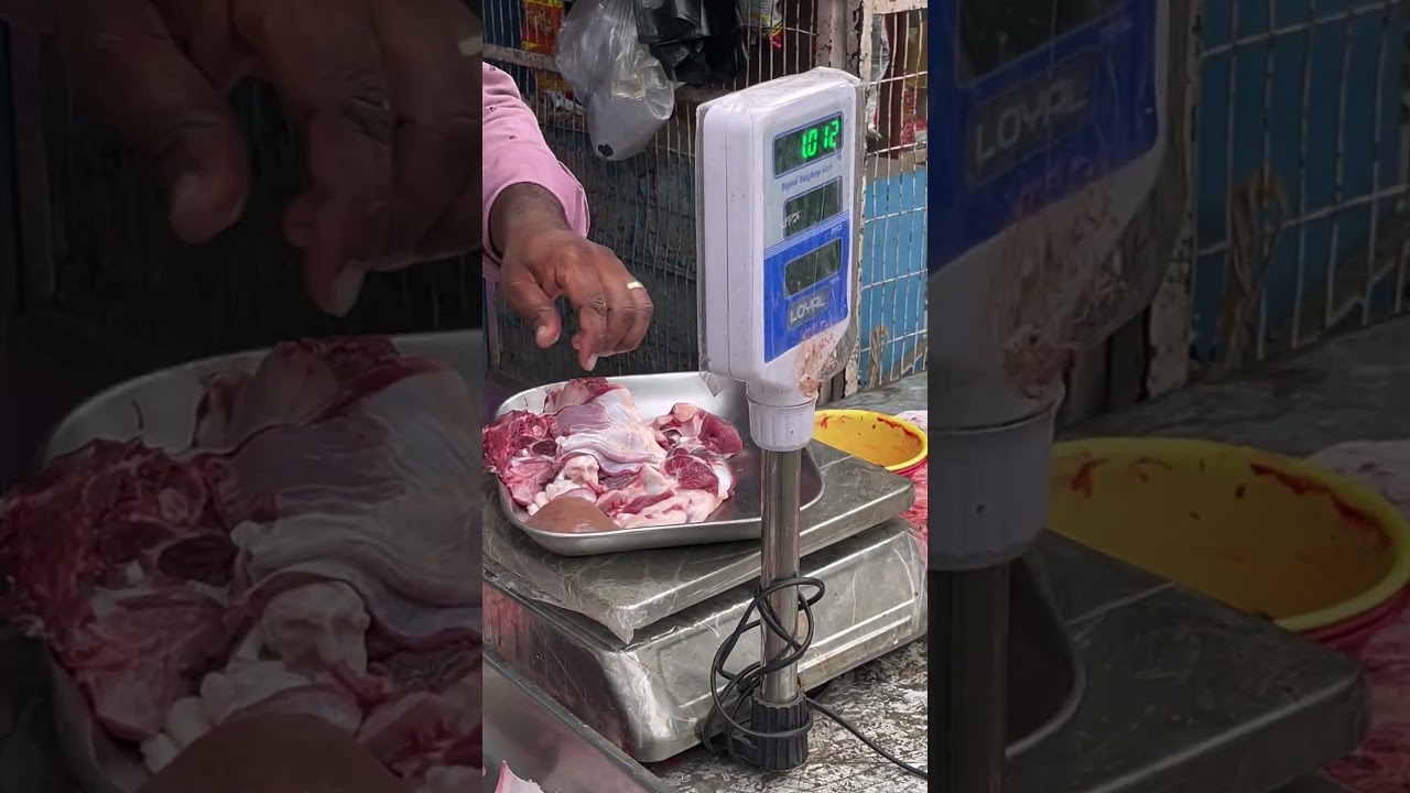 mutton cutting skills 