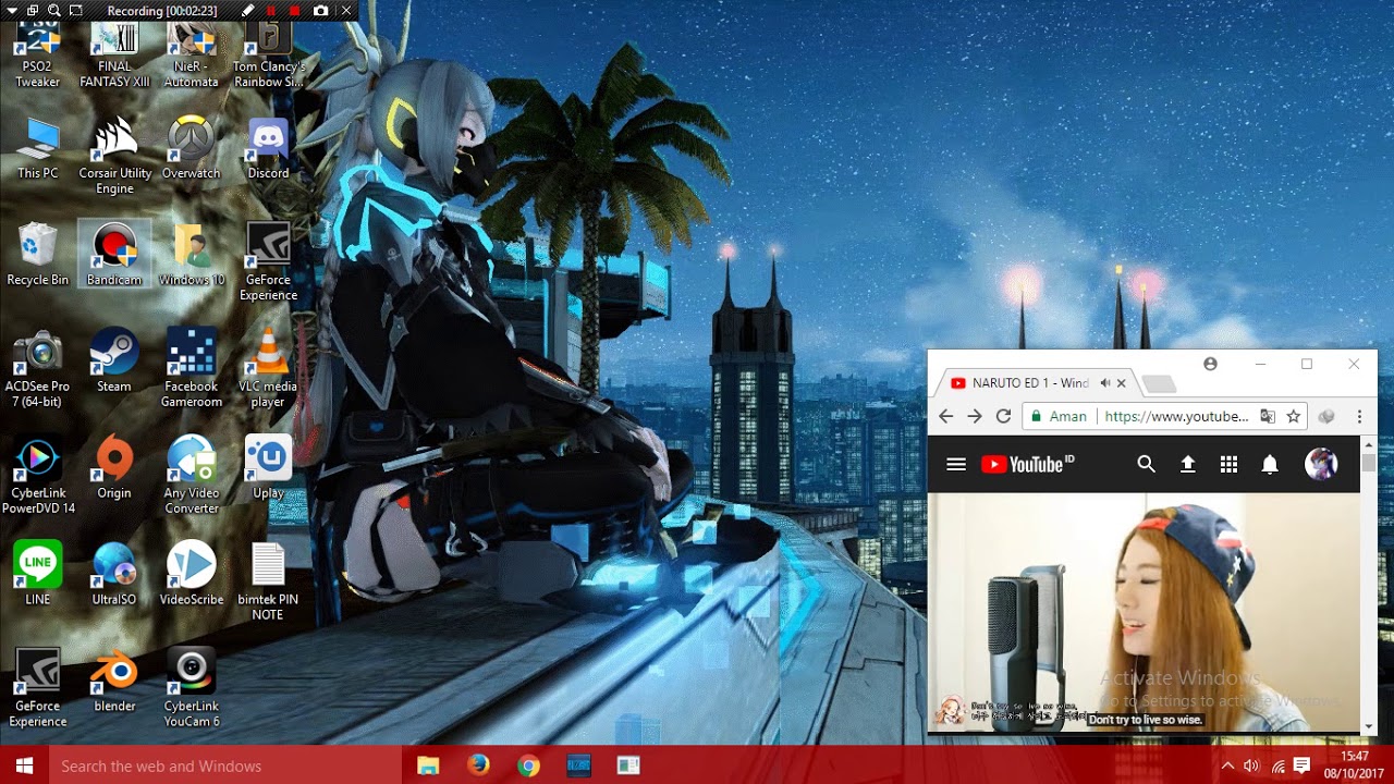 Free Pso2 Animated Wallpaper Wallpaper Engine Youtube