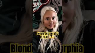 Blonde Dysmorphia Is So Real 💀#blondehair #blondegirls #blonde #relatableshorts #rant