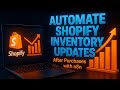 Automate Shopify  Inventory Updates After Purchases with n8n