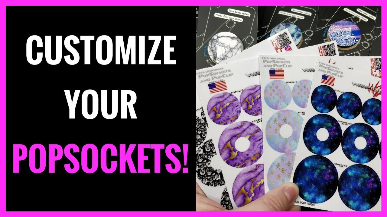 Custom Skins for PopSockets by Kimbyrleigha | Unboxing | Demo | Review ...