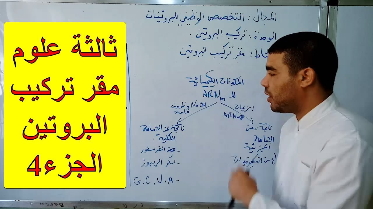 مقر تركيب البروتين (الجزء 4) [الدرس 87]