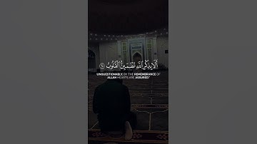 سورة الرعد | الذين امنوا وتطمئن قلوبهم بذكر الله #علي_جابر