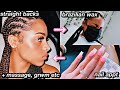 vlog: come to my appts with me! hair, nails, brazilian wax, massage etc. | Azlia Williams