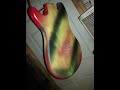 1973 Sears guitar revamp # kustom guitar build #kustom guitar paint # cool guitar #Silvertone guitar