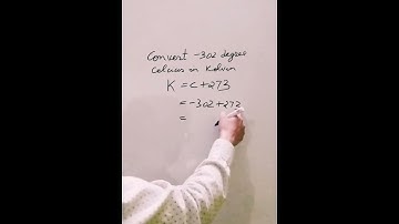 How to convert degree Celsius into Kelvin #shorts #shortsfeed