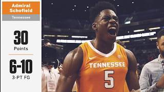 Admiral Schofield 30 PTS Tennessee Vols vs Gonzaga | GAME WINNER | Next Ones | 12\/9\/18 |