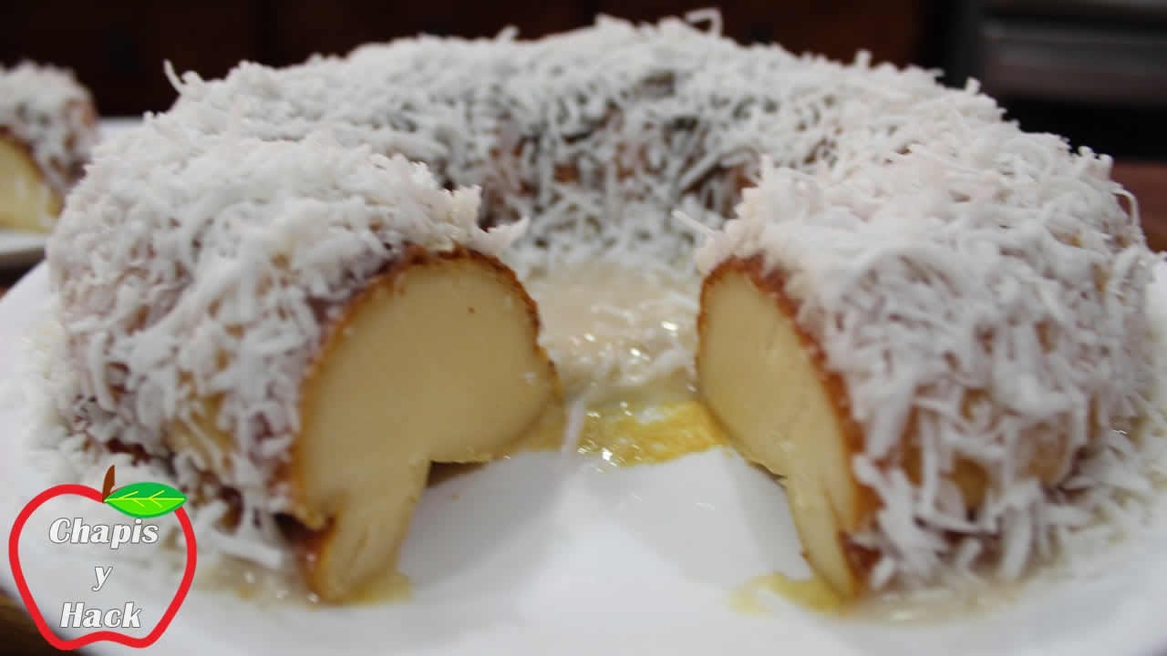 Atrapa maridos Postre de Coco Delicioso | En licuadora