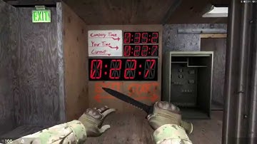 CS:GO Gun Range Speedrun "22:700"
