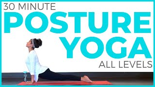 30 minute Yoga for Posture (All Levels) | Sarah Beth Yoga