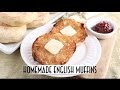 Homemade english muffins  straight dough method