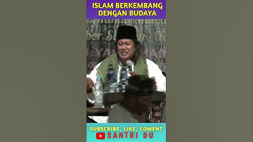 Islam berkembang baik  dengan budaya - Gus Muwafiq #shorts #storywa #puasa