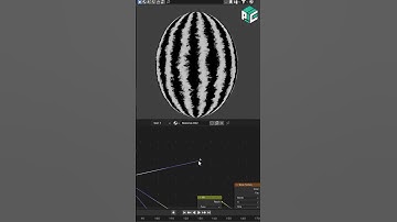 Procedural Watermelon Texture in Blender!!🍉