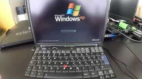 Taking a look at an old IBM X41 ThinkPad