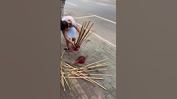 Splitting Bamboo Easier Than Wood?  - Unique tools to boost efficiency and streamline work