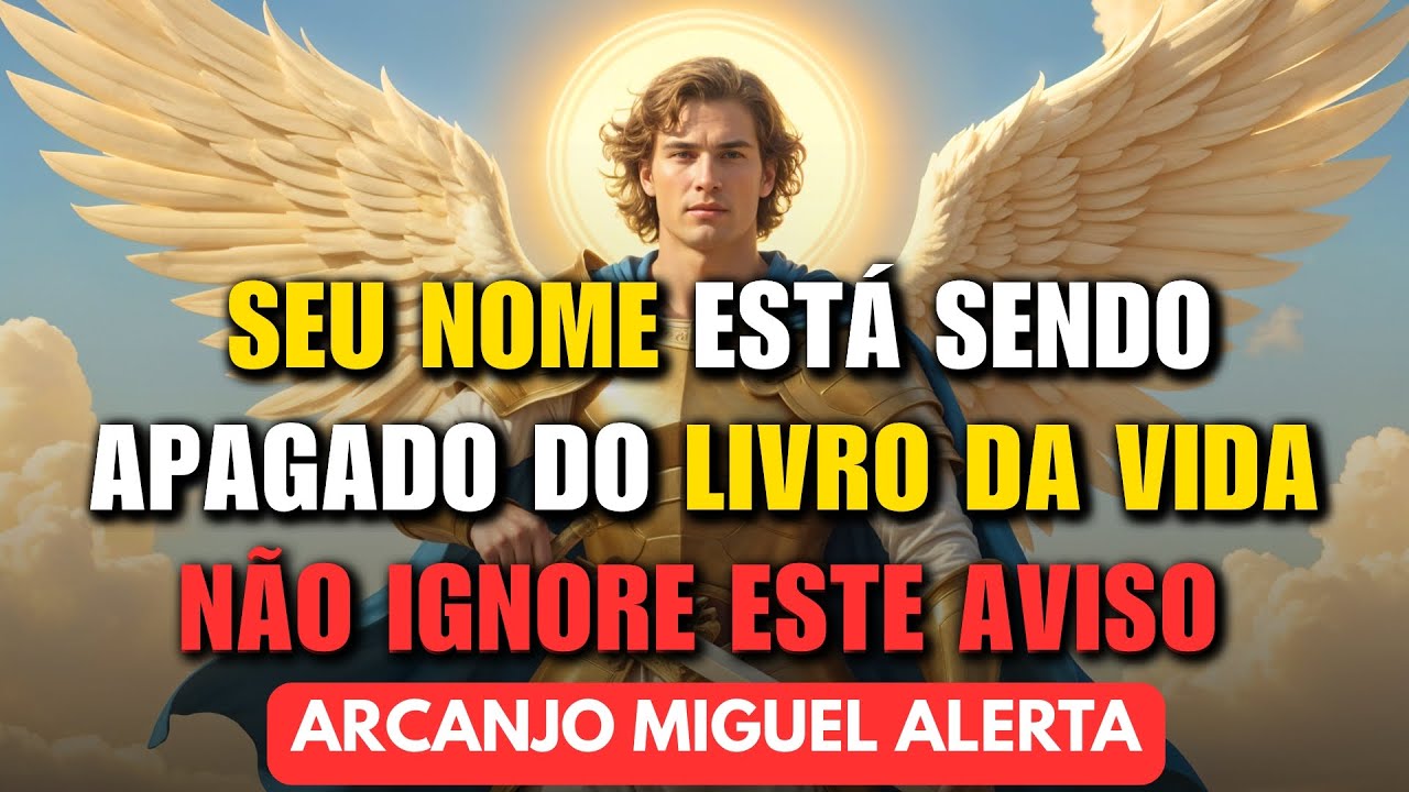 SEU NOME ESTÁ SENDO APAGADO DO LIVRO DA VIDA —NÃO IGNORE ESTE AVISO