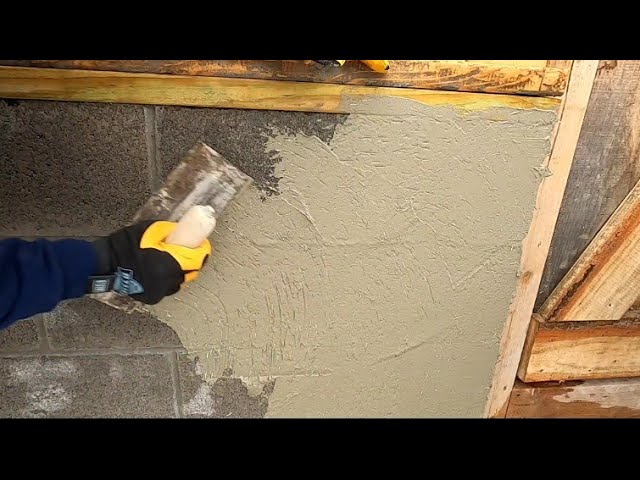 Parge Concrete Block Wall Parging 101: How To Manage Cracked And