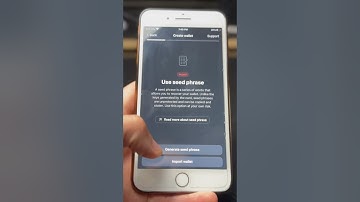 Tangem Wallet Seed Phrase-installatie in 30 seconden