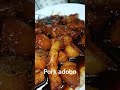 Dinner and dishes (pork adobo) #Highlights2023 #menuoftheday #recipeideas #recipes