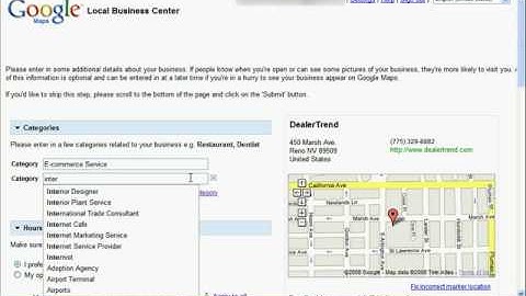 Google local business directory management